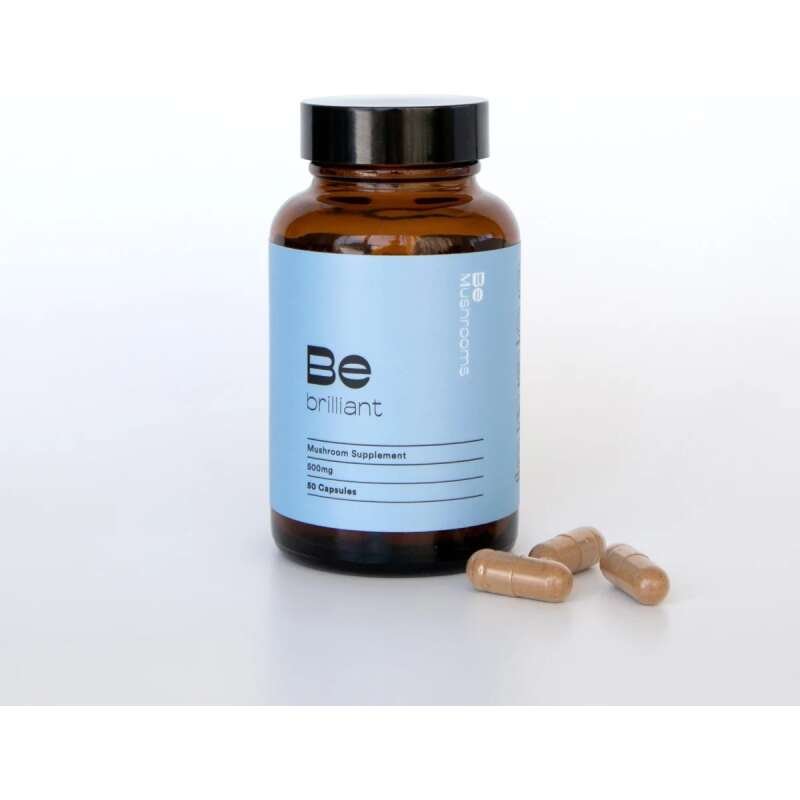 Be Brilliant (Booster) Mushroom Supplement Capsules